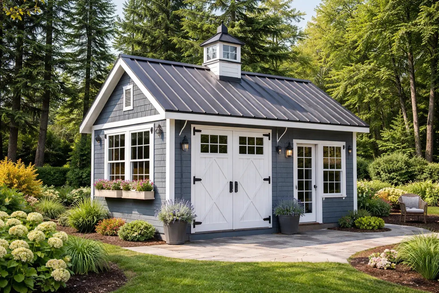 Shed Construction + Backyard Structures